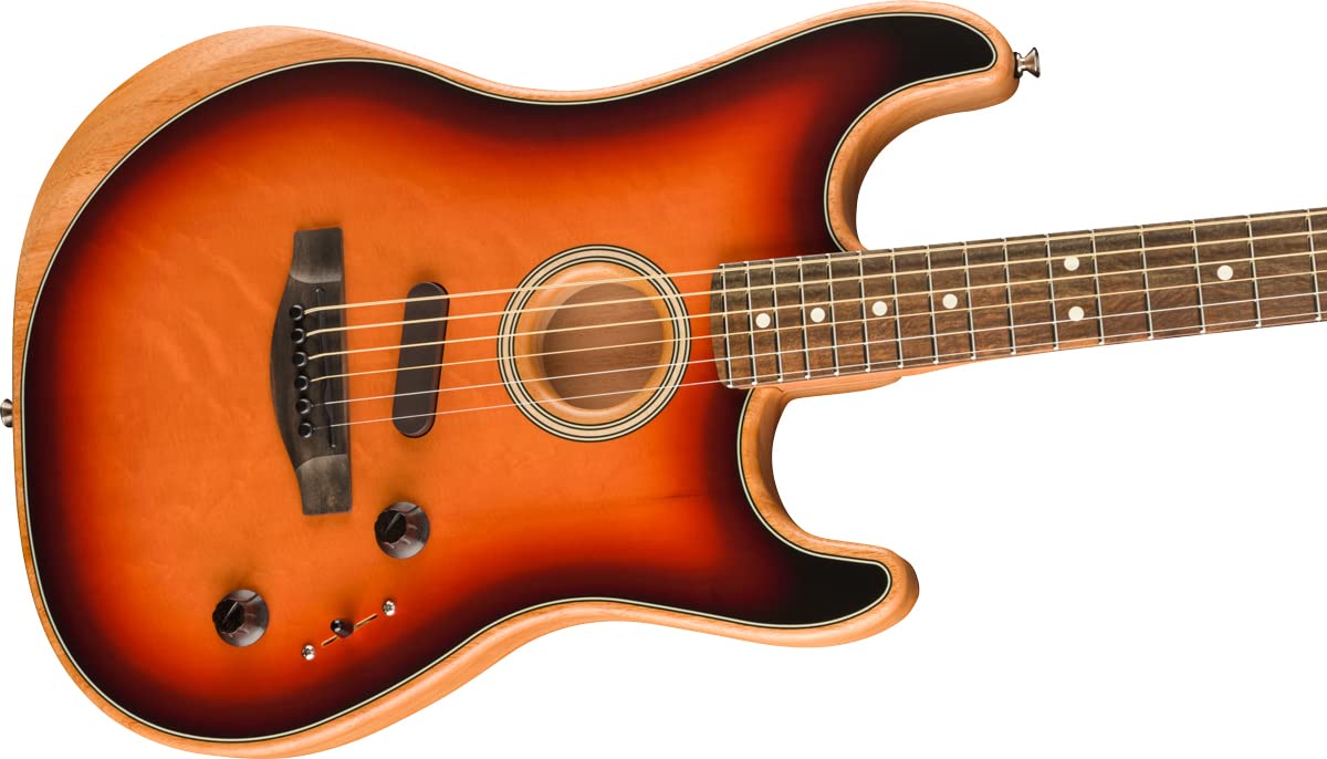 i*r様 Fender USA Acoustasonic Stratocaste Amazon.com: Fender American Acoustasonic Stratocaster - Guitarra